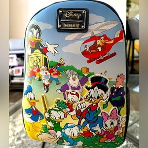 Disney Ducktales Adventure Loungefly Mini Backpack